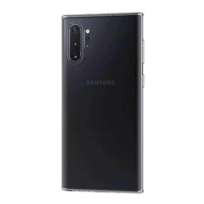 Transparente TPU Gel Hülle für Samsung Galaxy NOTE 10 PLUS - Ultradünner Weichsilikon-Schutz [Phonillico®]