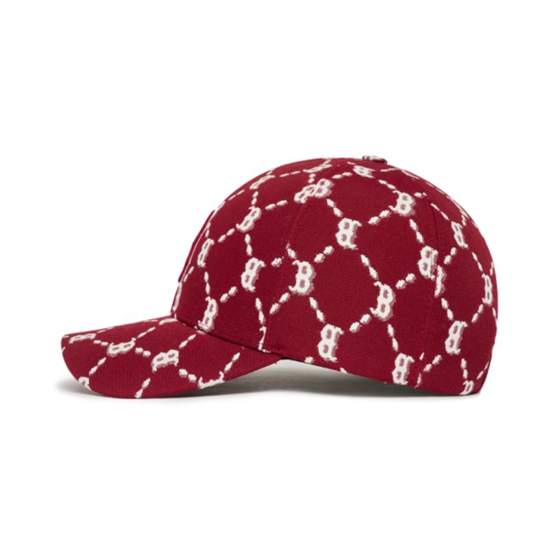 MLB Polyester Baseball Caps Unisex Red Fashion 3ACPM032N-43WIS