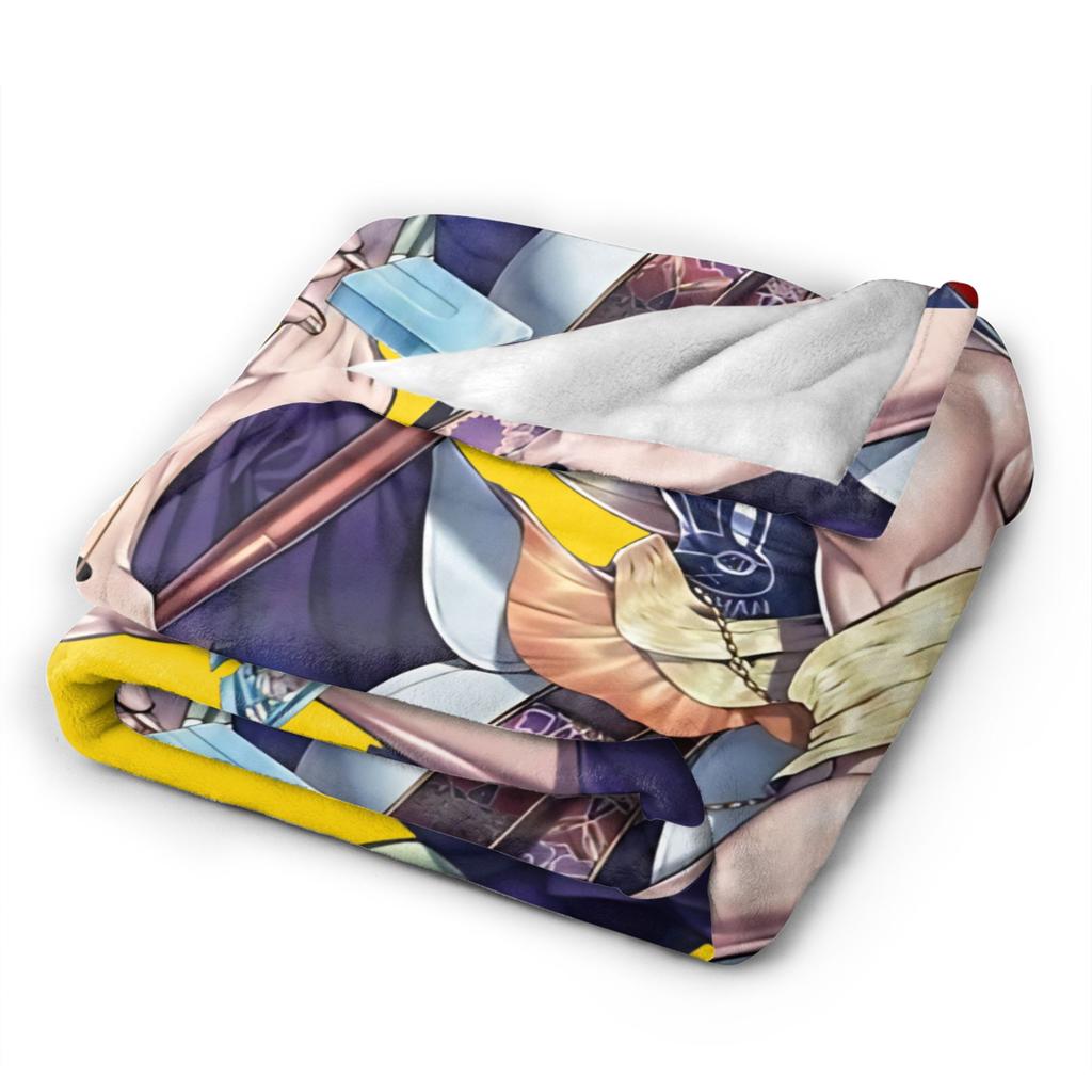 Buddha Record of Ragnarok Flannel Throw Blankets Blanket for Bedding Travel Ultra-Soft Plush Thin Quilt,