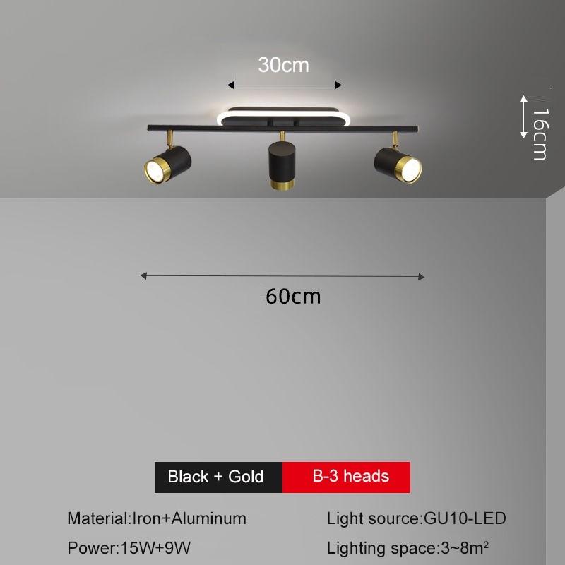 Home Living Room Decoration LED Background Lamp Simple Shop Restaurant Lighting LED Spotlight Modern Ceiling Spot Light