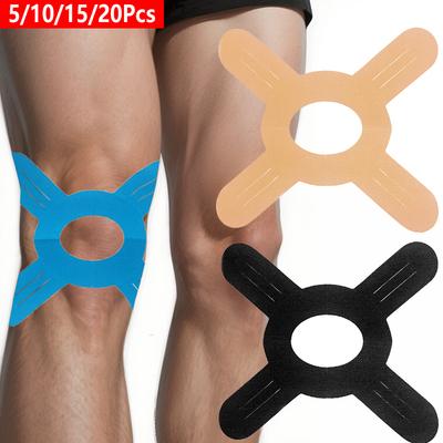 5/10/15/20 Stück Vorgeschnittenes Kinesiologie-Tape für das Knie, Wasserdichtes Sporttape für Sport und Lang anhaltende Gelenk- und Muskelunterstützung