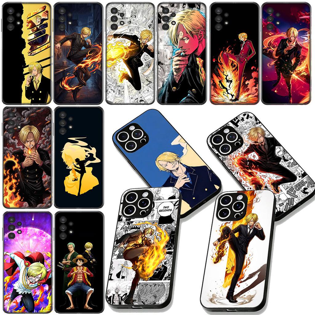 One Piece Sanji Roronoa Zoro Luffy Phone Cover for Apple iPhone 12 13 Mini XS 11 Pro Max 7 8 Plus + XR 8+ X SE 2020 SE3 Case