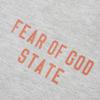 E855 Fear Of God Essentials Letter Sweat Shorts Unisex Oversized Cotton Drawstring Elastic Waist Streetwear Casual Sports Shorts