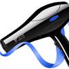 Household Hair Blow Dryer 2200W Black Heat Blower Dryer Beauty Salon Portable Hair Blow
