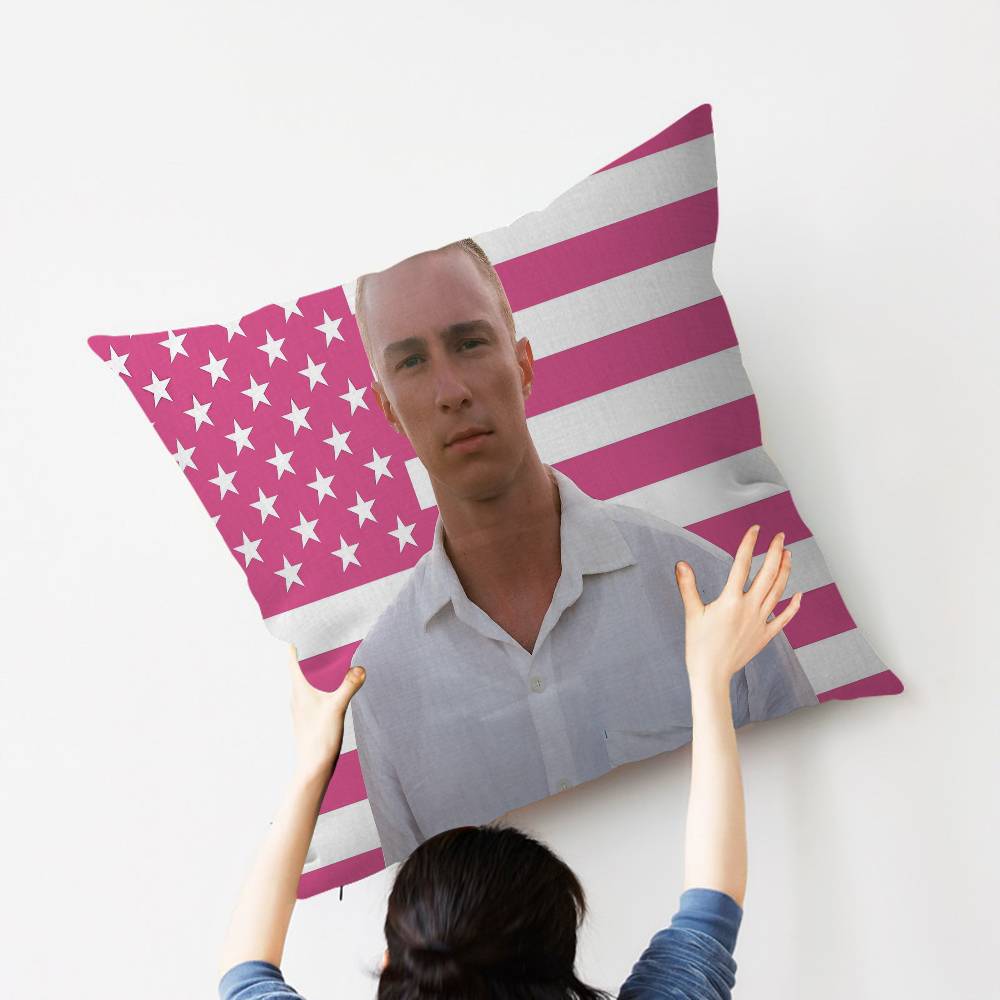 Actor DDrews Starkey Cushion Cover Car Throw Pillow Case For Sofa Car Christmas Gift xcm xcm