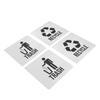 Recycle and Trash Stickers Indoor Outdoor Kitchen Office Organization Garbage Bin Waste Basket Labels