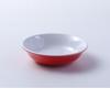 Durable Melamine Restaurant Plate with Red & White Trim