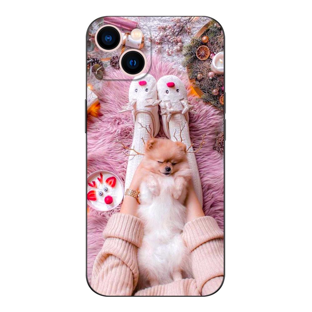 Black Tpu Case For Realme 9 Pro Plus 9i GT Neo2 Narzo 10A 20A 20 30 30A 50A 50i 4G 5G Winter Girl Christmas