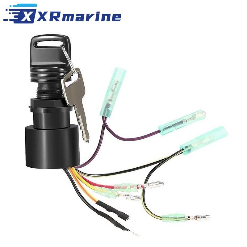 Boat Ignition Key Switch for Mercury Outboard 9.9HP 15HP 18HP 25HP 30HP 320 380 Hypalon RIB 87-17009A5 87-17009A2 MP41070-2