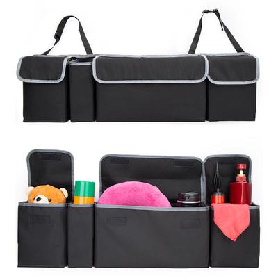 Car Rear Seat Multi Pockets Sundry Storage Bag Vehicle Trunk Accessory Organizer