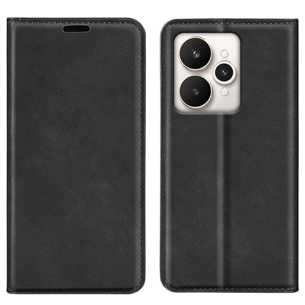 For Realme 15 5G Case Skin Touch Leather Wallet Phone Cover