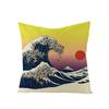 Home Landscape Polyester Pillowcase Home Digital Printing Sofa Cushion Waist Pillowcase
