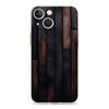 Phone Case For iPhone 15 14 13 12 Mini 11 Pro Max XS X XR 7 8 Plus Clear Shockproof Silicone TPU Cover Forest Geometry Wood