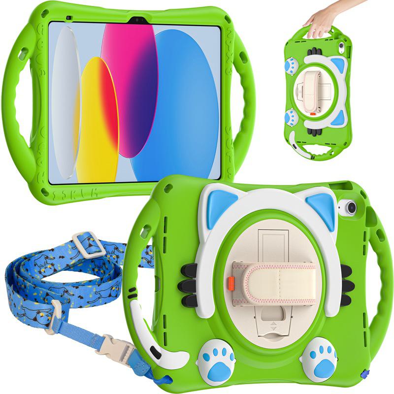 

Силиконовый защитный чехол для Apple iPad 10-го поколения с рисунком - чехол для планшета Anti-Fall для детей 2022 iPad 10th gen (2022)