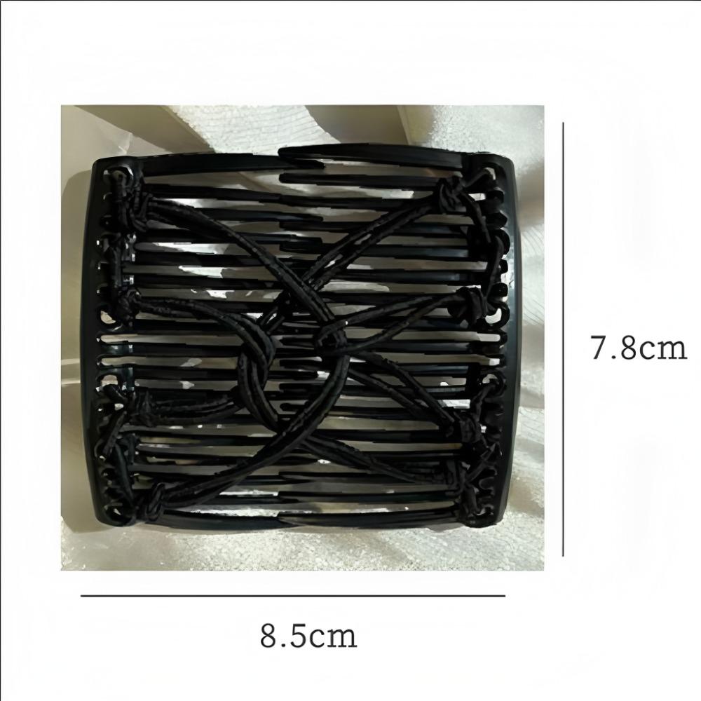 Vintage Creative Magic Hair Comb Elastic Rope Disc Hair Claw For Women Headwear Hair Clip Fashion Hairgrip Accessories