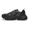 Li Ning Cushioning Slip Resistant Abrasion Resistant Breathable Support Lightweight Low top Casual Shoes Men's Black AGLW003-3