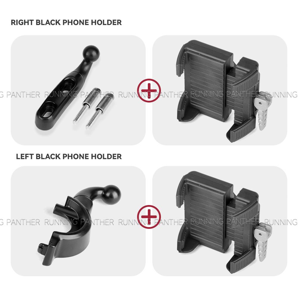 Motorcycle Mobile Phone Mount Navigation Bracket Holder Support For Holder Gold Wing GL 1800 GL1800 F6B 2018-2021 2022 2023 2024