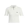 Originals Gestricktes Poloshirt Poloshirt Damen Weiß JC7858