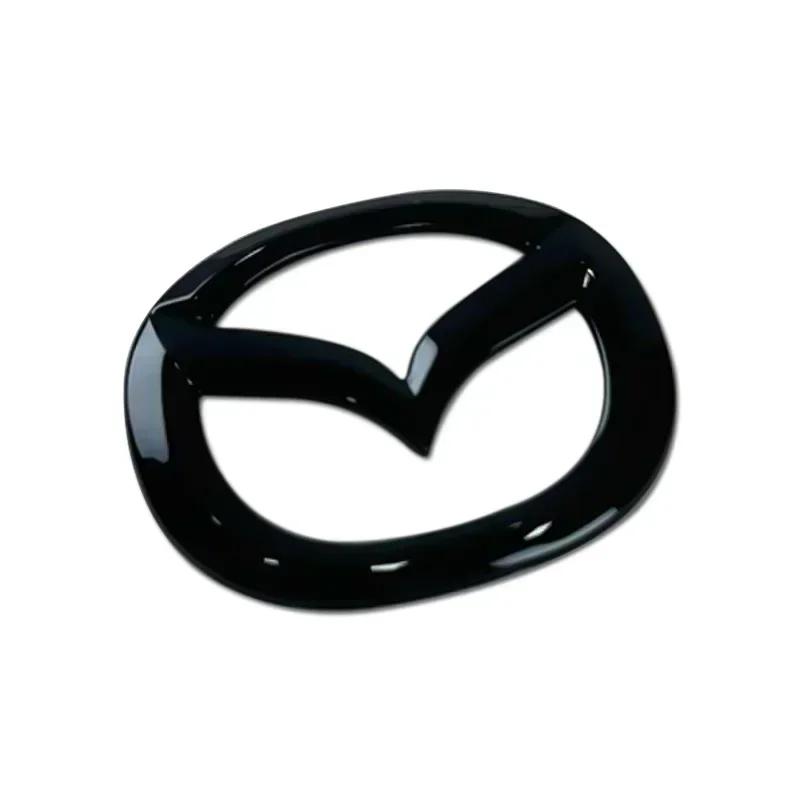 

2025 Hot Plastic Car Front Trunk Emblem for Mazda 6 Mazda6 Steering Wheel Badge 3D Body Replaced Sticker Rear Tail Refitting Dec
