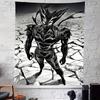 Large HOT Popular Cool Anime One PPunchS Top Man Tapestry Decoration Bedroom Dormitory Background Tapestry