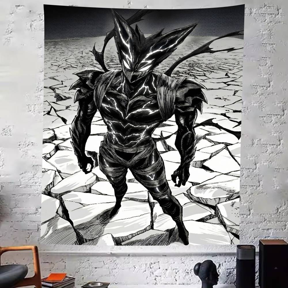Large HOT Popular Cool Anime One PPunchS Top Man Tapestry Decoration Bedroom Dormitory Background Tapestry