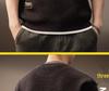 Men's Retro Two-Piece Look Color Block Ribbed Knit Sweater, Autumn Winter Casual Loose Henley Collar.