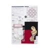 Olympus Kogin Embroidery Round Brooch Pattern 102 Kit No.
