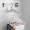 Folding Clothes Hanger Travel Hangers Ultra Light Portable ABS Clothes Hanger Anti Slip Load-bearing Strong Home Outdoor Essential Suitable for Travel