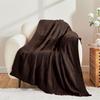 Knit Throw Blanket Checkered Sofa Blanket For Season Lightweight for Home and Travel