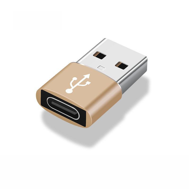 USB To Type-C Adapter & Quick Charge Data Cable for Headphones & Car Chargers
