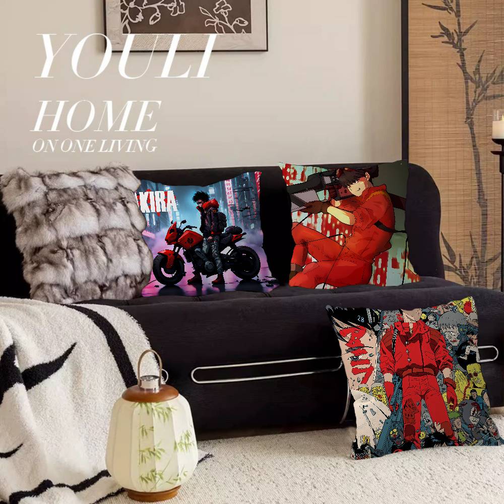 Anime Akira Pillow Gift Home Office Decoration Bedroom Sofa Car Cushion Cover Case 45X45