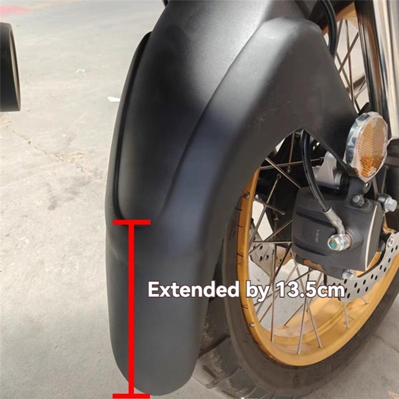 FÜR LONCIN VOGE DS625X DS 625X 2025 Motorradzubehör Vorderradkotflügelverlängerung Schmutzfänger Spritzschutz Schutz