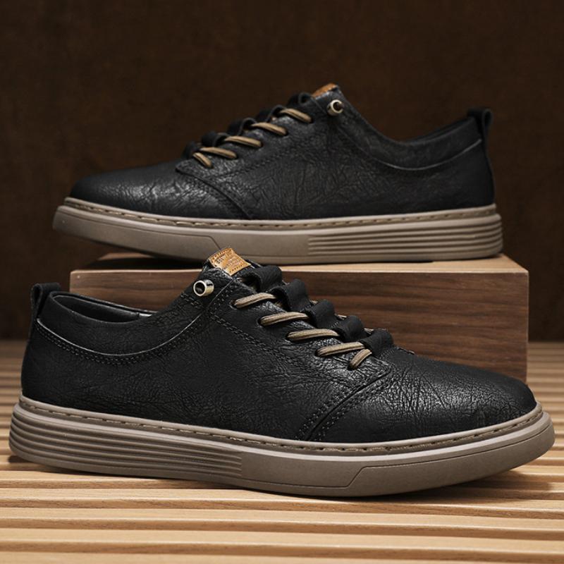 Mode Herren-Sneakers Neue Leder-Freizeitschuhe Outdoor-Komfort-Laufschuhe für Herren Klassische Business-Schuhe Luxus-Slipper Zapatos Hombre44