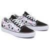 Vans Old Skool Hibiscus Check Casual Low Top Skate Shoes Unisex Sneakers Black White Pink VN0007NTBM8