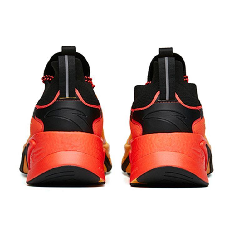 Anta Running Series Non-Stop Pro Slip-Resistant Durable Low-Top Running Shoes Men sneakers Yellow Black Red 112145596-1