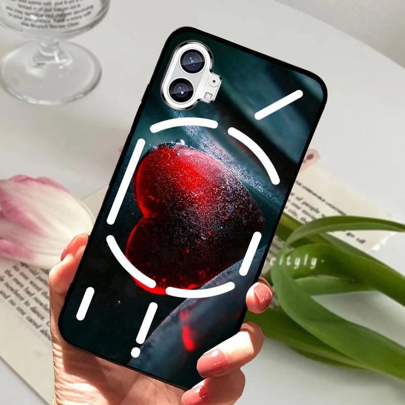 Hülle Für Nothing Phone 1 Hülle Stoßfest Schwarzer Bumper Rückseite Handyhülle Für Nothing Phone 2 Eins zwei Hülle Funda Nothingphone2