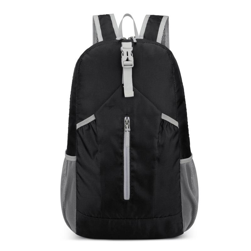 Minimalist Foldable Outdoor Hiking Backpack Water-Repellent Lightweight Sports Bag for Travel and Storage 20-35L