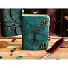 Leather Journal Tree of Life - Genuine Leather Notebooks For Women - Beautiful Journal For Sketches Book Traveling Book Blank Spell Book