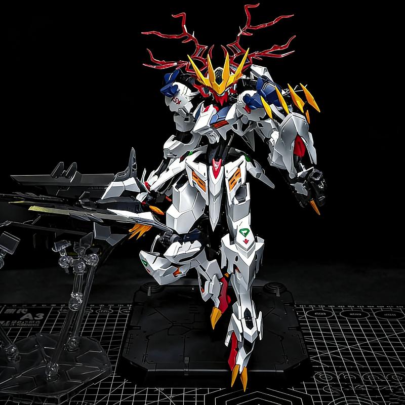 MG 1/100 Fenrir Wolf King Assembly Model Kit High Articulation Mecha Action Figure With Water Decals Collect Model Toy Boys Gift