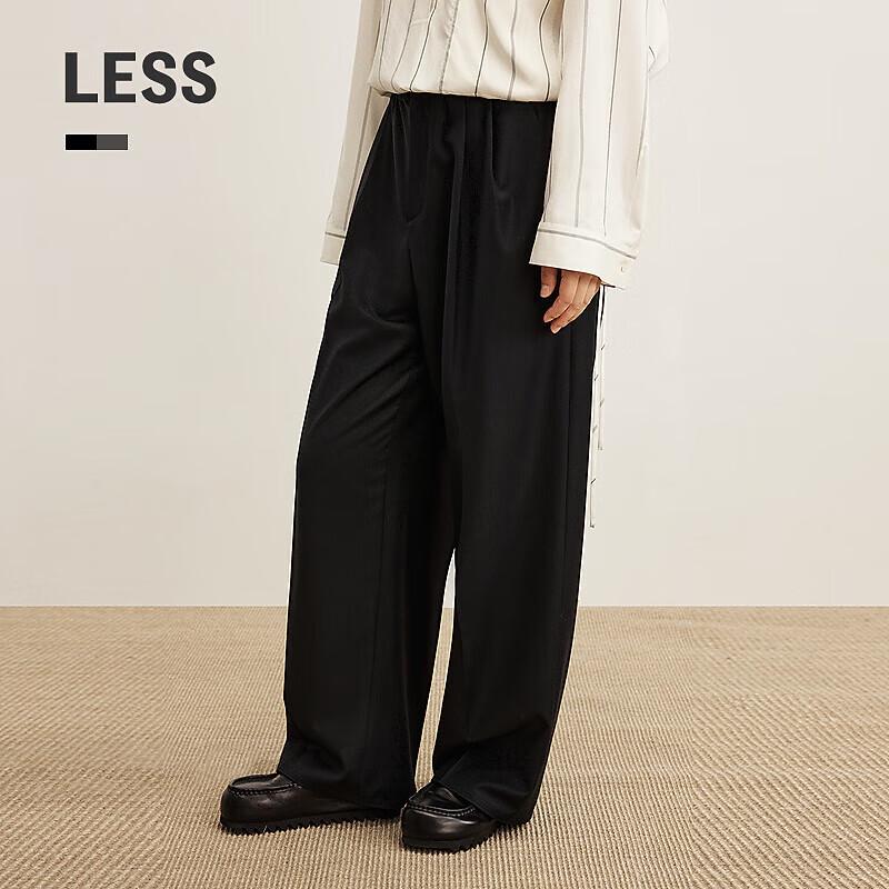 LESS 2025 Autumn Straight Loose Casual Pants