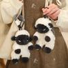 Schwarzes Gesicht Wallis Schwarznasenschaf Puppe Stofftier Lamm Plüschtier Rucksack Dekoration