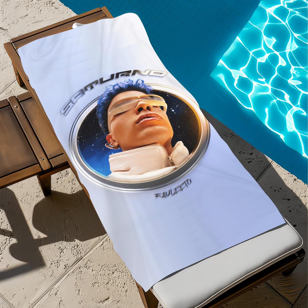 R-rauw Singer Towel Beach Quick Dry Soft A-alejandro Pool Towels Gift for Travel Gym Shower Camping Sports