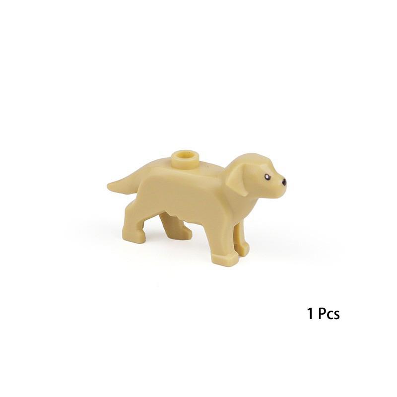 Farm Forest Animal Parts Compatible With Building Block Set Pasture Block Bricks Toys Playsets Goat Duck Dog Chicken Horse Squirrel