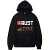 Gra Survivalowa dla Wielu Graczy Bluzy Corrosion Bluza z Kapturem z Nadrukiem Anime T-shirt z Kreskówką z Gry z Kapturem Polarowa Miękka Bluza