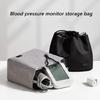 Convenient Blood Pressure Monitor Storage Bag Accessories Organizers Case For Desktop And Travel Convenience