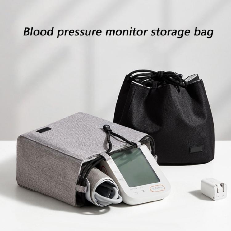 Convenient Blood Pressure Monitor Storage Bag Accessories Organizers Case For Desktop And Travel Convenience