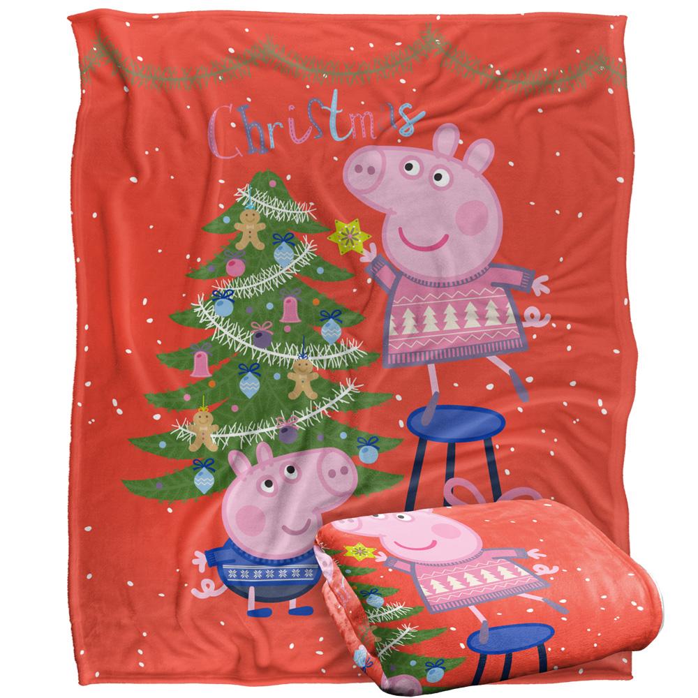 Peppa Pig Christmas Fun Blanket