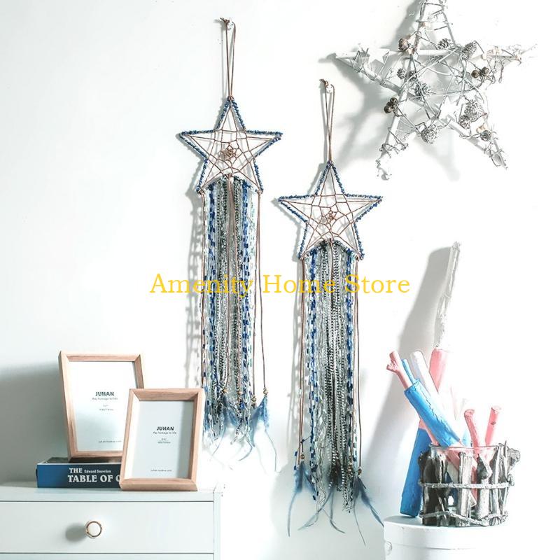 F26C Love Heart Stars Moon Hoop for Handmade Dreamcatcher Making Wall Dream Catcher Frame Circle Ring Metal Macrame Hoop