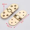1Pcs Flap Folding Hinges Cabinet Doors Furniture Concealed Support Hinge Zinc Alloy Furniture Hardware Flush Mounted