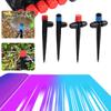 20Pcs Garden Water Sprinkler Spikes Base Adjustable 360 Degree Sprinkler Nozzle for Large Area Coverage Grass Irrigation